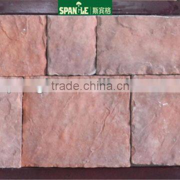 fire resistant decorative wall panel castle stone