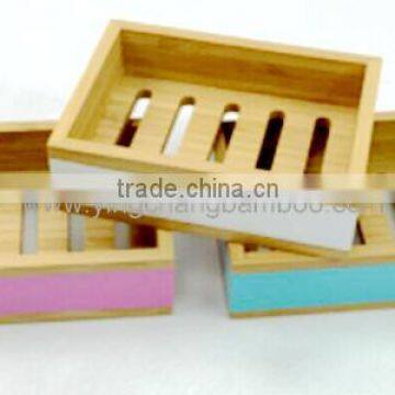 bamboo bathroom set wooden soap box