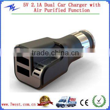 New Coming! 5V 2A Custom Mobile Phone Dual USB Car Charger for iphone6