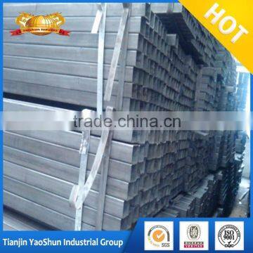 ASTM A500 BLACK IRON SQUARE HOLLOW STEEL TUBE 100X100