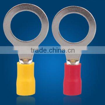 High Quality 0.5 - 1.5mm2 (A.W.G 22-16) Crimping Terminal Series Red Round Insulated Ring Terminal Connector Crimp Terminal photo-2