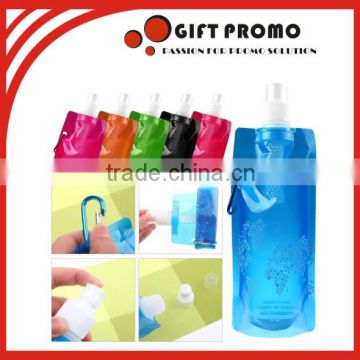 Giveaway Plastic Folding BPA Free Water Bottle