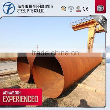 astm a252 spiral welded steel pipe