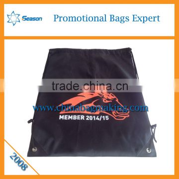 Hot style promotional custom printed drawstring shoe bags wholesale