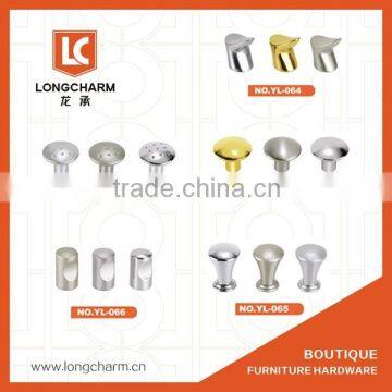 32mm Black Zinc Alloy Mushroom Drawr Pull Antique Furniture Handles Knob photo-4