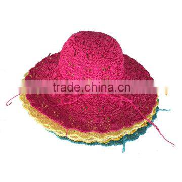 2015 fashion handmade straw hats straw hats