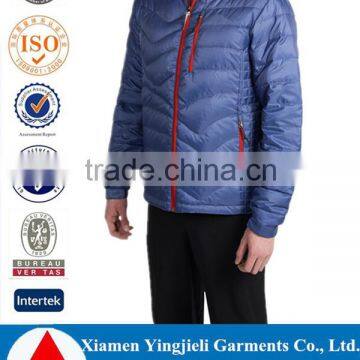 Lightweight and durable ripstop shell fabric 80% duck down 20% duck feathers best down jacket for men