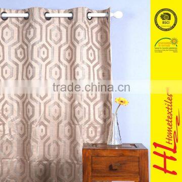 NBHS welcome OEM colorful printed window balcony curtain