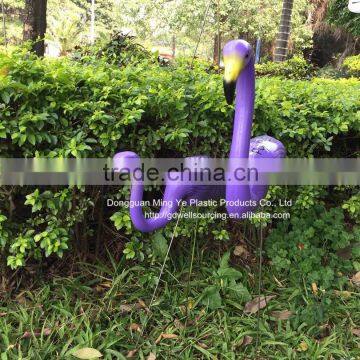 Plastic Purple Flamingo Garden Yard and Lawn Art Ornament Wedding Ceremony Decoration Animal Bird Figurine photo-4