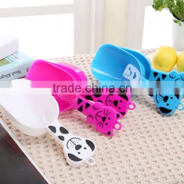 Durable colorful Variety Pet Food Shovel for pet