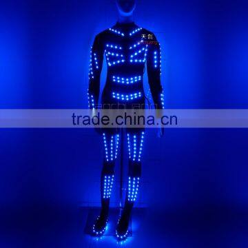 dmx programmable ligts led show girl dance costume