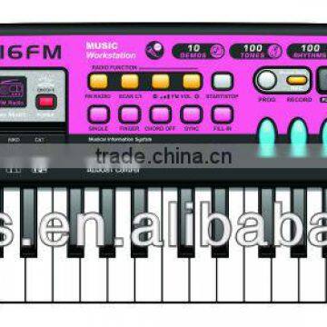 49 keys kids musical toys with FM Radio MQ-016FM