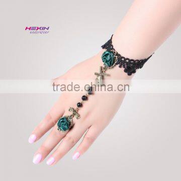 Green Flower Cool Handmade Cheap Fancy Wholesale Bangles Weeding Chura