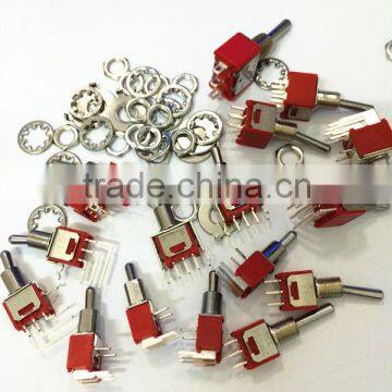 SPDT DPDT Mini Toggle Switch Series Wholesales photo-2