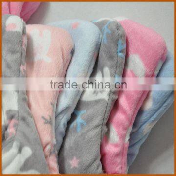 Thermal Hooded Shu Velveteen Baby Swaddle Blanket photo-6