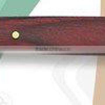 wooden handle stainbless steel cuticle pusher