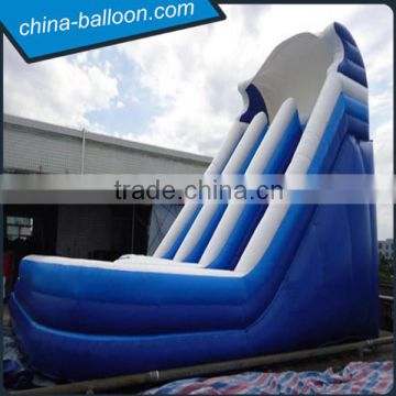 commercial inflatable water slide with front pool, inflatable pool slide cheap pirce