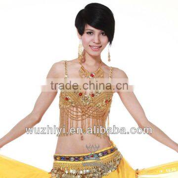 Belly Dancing Costumes Bra Top, New Sexy Arab Belly Dance Bra, Performance DressTop for Dancer (SZ008)