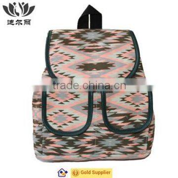 Fashion canvas school backpack 2015