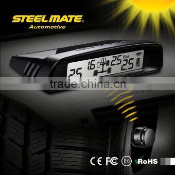 2015 SteelmateTP-S1 solar power tpms camaro gps, tire inflator digital auto, sensors wireless