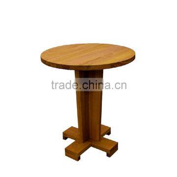 Restaurant coffee table oval solid wood dining table YT7026