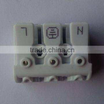 Luminaire Connector-two-side entry with lever release 923 series
