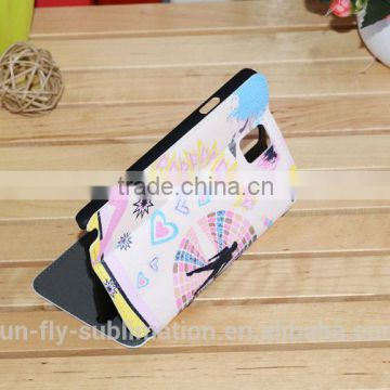 Leather phone case, leather mobile phone case, Sublimation Leather Flip Cover for Samsung Note 3, OEM leather cover for Samsung