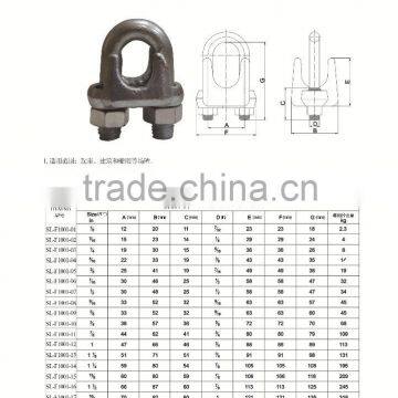 Galvanized Forged Rope Clip Manufacter photo-2