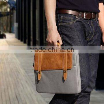 2016 OEM Bags New Leather Men's Briefcase Business Laptop Handbag Shoulder Messenger Bag