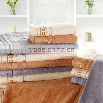 16 Singel Yarn Bath Towel Embroidery Towel Cotton Luxury Towel