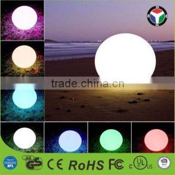 Hot Sale Magic LED Ball /PE Material Rotational Moulding Floating Ball Waterproof Ball with ROHS CE