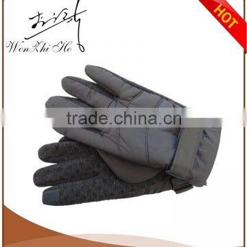 Warm Winter Outdoor Safety Men Feather Filled Driving Gloves Factory Price