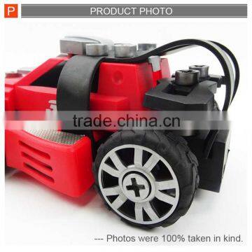 Cool Intelligent Diy Toy Self-assemble Block Rescue Truck for Kids photo-3