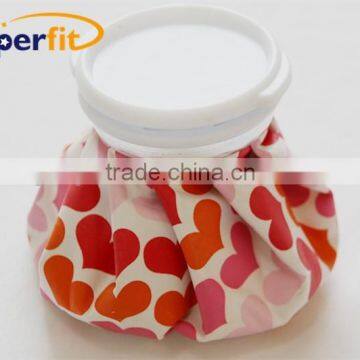 various sizes blue circle printing ice bag design