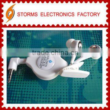 Hot sale promotional erphone for iphone& as present customized logo