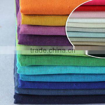 LINEN VISCOSE BLENDED FABRIC GOOD HANDFEEL FOR GARMENT