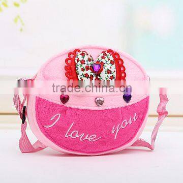 Custom Two layer Children round small backpack