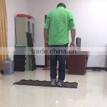 ALUMINUM ZINC STONE COATED SOLAR METAL ROOF TILE photo-3