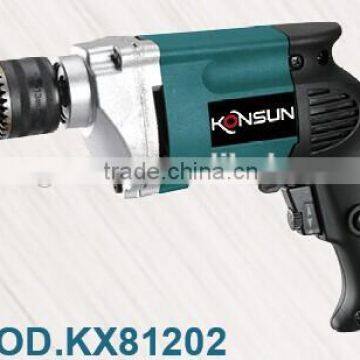 electric tools 10mm electric hand drill with aluminum head (KX81202)