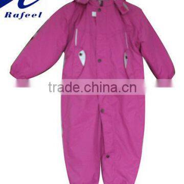 children pink baby coverall