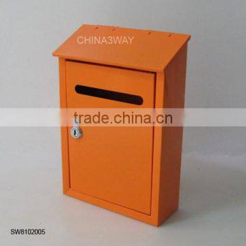 Outdoor Metal Post Box
