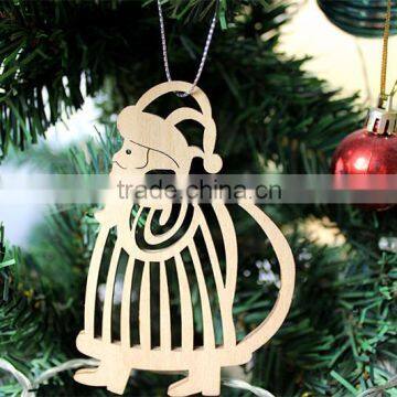 2016 factory sale home decor wood ornaments die cut wood decorations