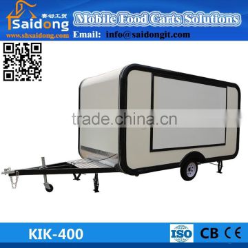 Made in china mobile food van/hot dog food van/ice cream food van