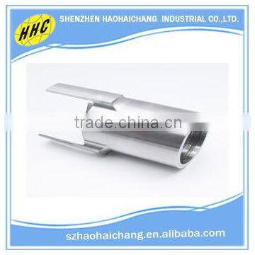 China factory stainless steel cylindrical CNC lathe parts with OEM service