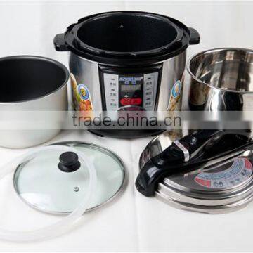 Silicone Egg Electric Pressure Cooker With Stainless Steel Inner Pot for Car 4 Liter photo-3