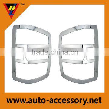 Fit the original plastic chrome auto light cover for Ford F150 2015-2016