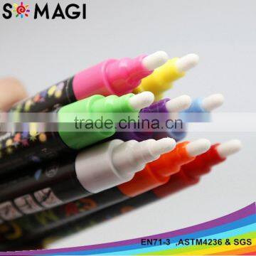 8 vivid colors 5mm reversible tip OUTDOOR advertising rain resistant marker