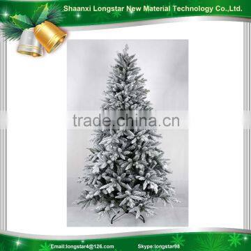 6 foot White snow flocking Christmas Tree