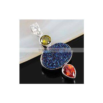 falak gems fashion gemstone silver pendants