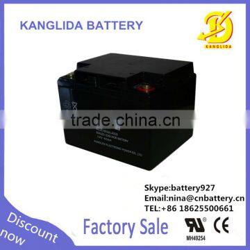 12v 40ah deep cycle rechargeable storage ups power supply battery CA12400